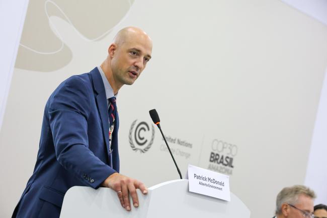 Patrick McDonald, Assistant Deputy Minister, Air, Climate and Clean Technology, Government of Alberta, Canada 
