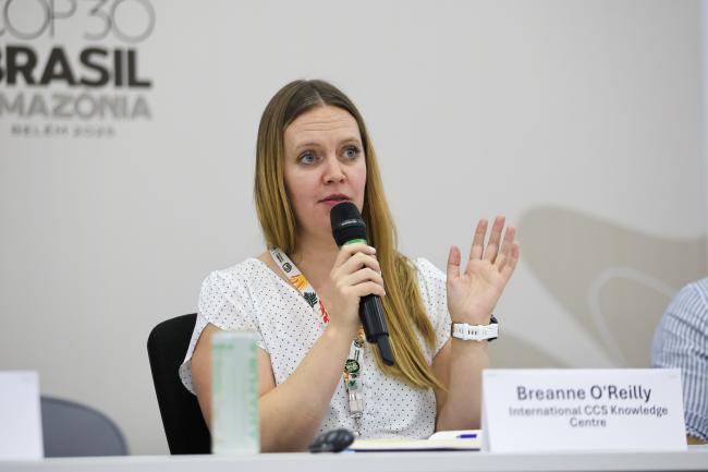 Breanne O’Reilly, International CCS Knowledge Centre 