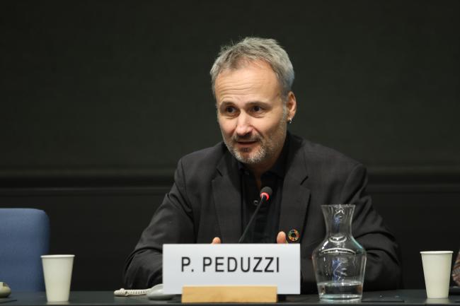 Pascal Peduzzi, Director, Global Resource Information Database (GRID) - Geneva, UNEP 