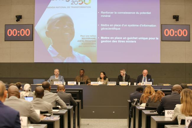 A view of the panel during Session 2 
