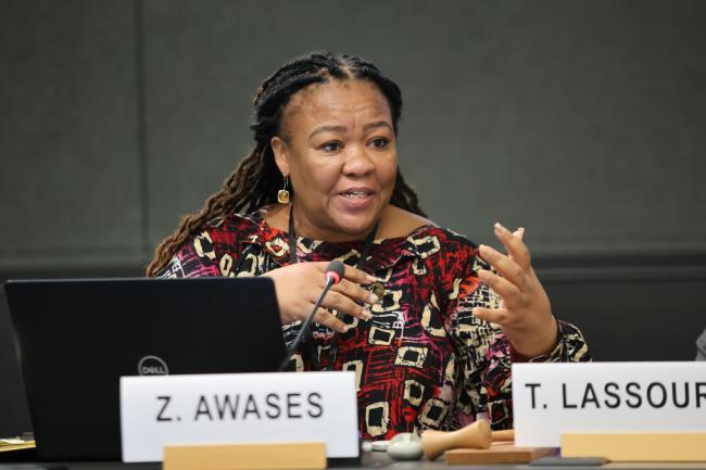 Zenzi Awases, President, Association of Women in Mining in Africa (AWIMA) 