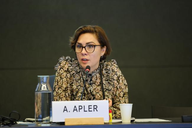 Anna Apler, Geological Survey of Sweden 