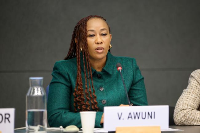 Victoria Awuni, Minerals Commission, Ghana 