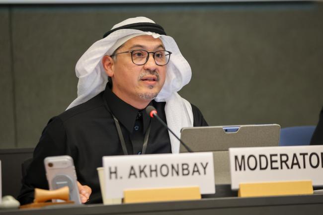Hisham Akhonbay, Ministry of Industry and Mineral Resources, Saudi Arabia 
