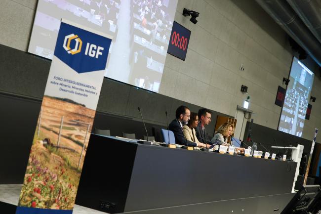 A view of the panel during Session 12 