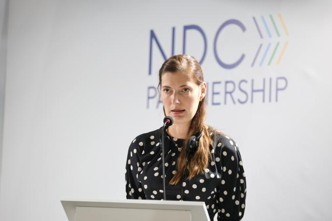 Moderator Liva Kaugure, Natural Resources Officer, Office of Climate Change, Biodiversity and Environment, FAO 
