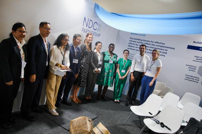 Group photo at the end of the event 