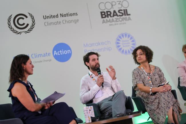 Tristan Tyrrell, Programme Management Officer for Biodiversity and Climate Change, CBD Secretariat 