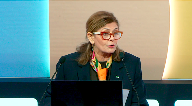 Hind Kabawat, Minister of Social Affairs and Labor, Syria_2ndWSSD_6Nov2025_AndresC_Web 4
