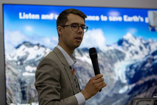 James Kirkham, Chief Scientist, AMI High-Level Group- Glaciers and Ice Sheets and Sea-level Rise - COP30 - 14Nov