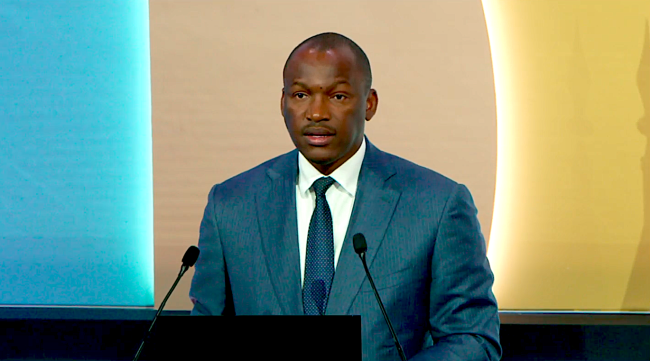Mamadou Touré, Minister of Youth Promotion, Professional Integration, and Civic Service, Côte d'Ivoire_2ndWSSD_6Nov2025_AndresC_Web 2