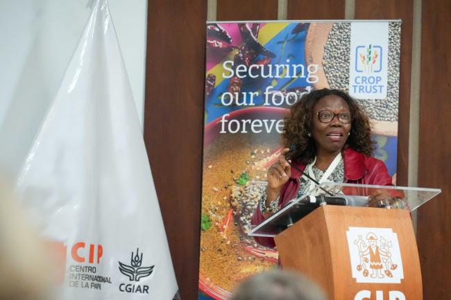 Marie Noelle Ndjiondjop_ITPGRFA_CropDivDay_25_AndresC-101372