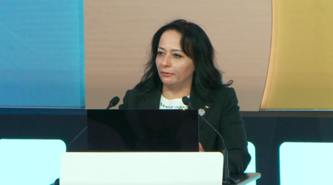 Samah Hamad, Minister of Social Development, Palestine_2ndWSSD_5Nov2025_AndresC_Web