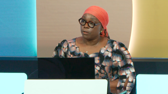 Sara Beysolow Nyanti, Minister for Foreign Affairs, Liberia_2ndWSSD_5Nov2025_AndresC_Web