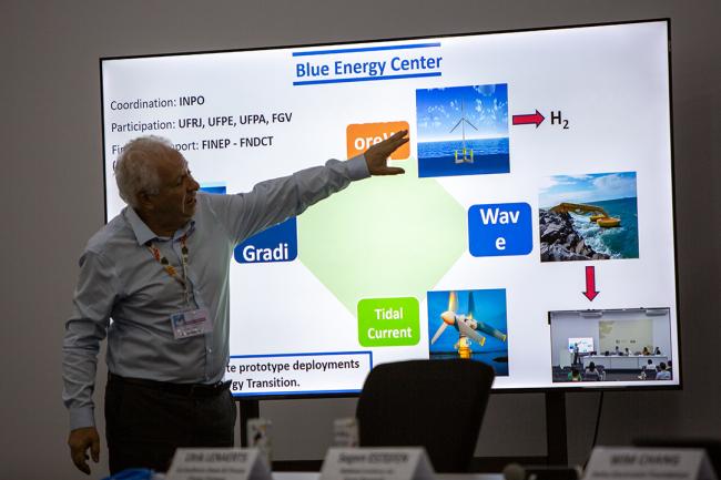 Segen Estefen, INPO’s Director-General, National Institute for Ocean Research, Brazil (INPO) - Delta-COP30-19Nov 2025.