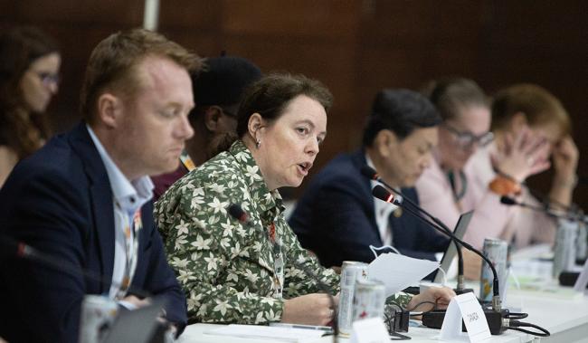 Sophie Beecher, Director General, Sustainable Development Policy Directorate, Agriculture and Agri-Food Canada, -Ministerial FAST+CCAC-19Nov2025.