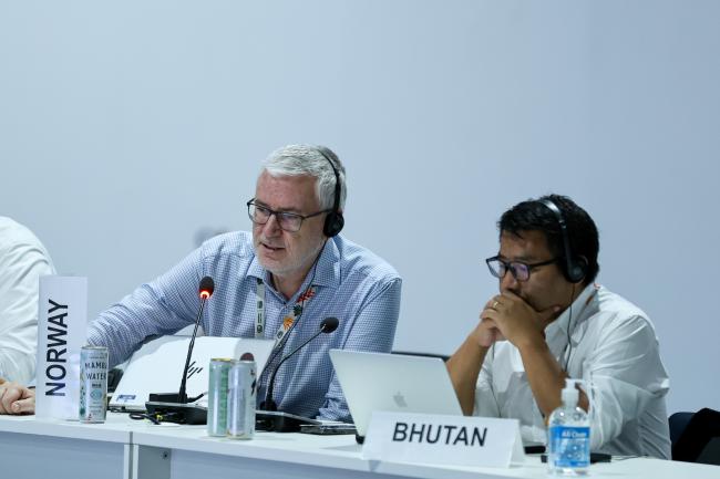 Stig Svenningsen, Norway, and Sonam Tashi, Bhutan