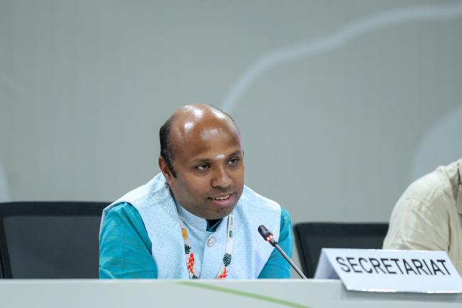 Perumal Arumugam, UNFCCC Secretariat