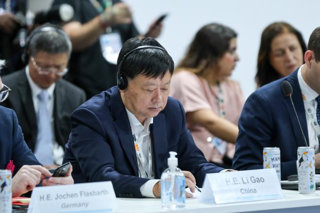 Li Gao, Vice Minister of the Ministry of Ecology and Environment, China