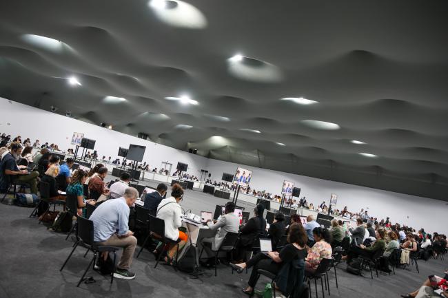 View of the room during the consultations