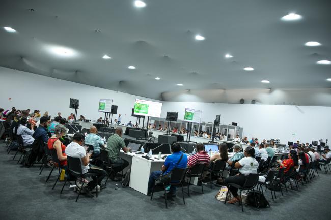 View of the room during the Fifth Annual Gathering of Knowledge Holders