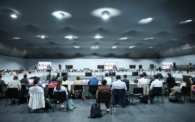 View of the room during the COP 30 Presidency consultations