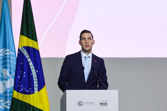 Andreas Bjelland Eriksen, Minister of Climate and Environment, Norway