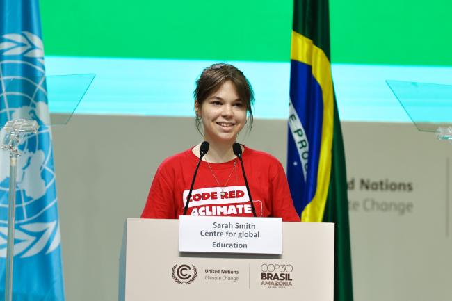 Sarah Smith, Centre for Global Education