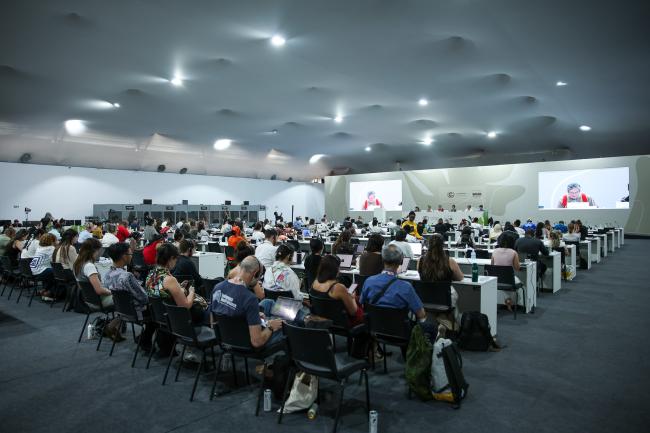 View of the room during the LCIPP dialogue