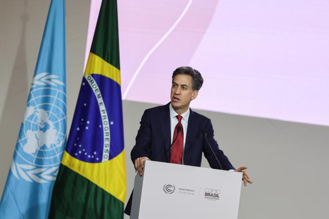 Edward Miliband, Secretary of State for Energy Security and Net Zero, UK