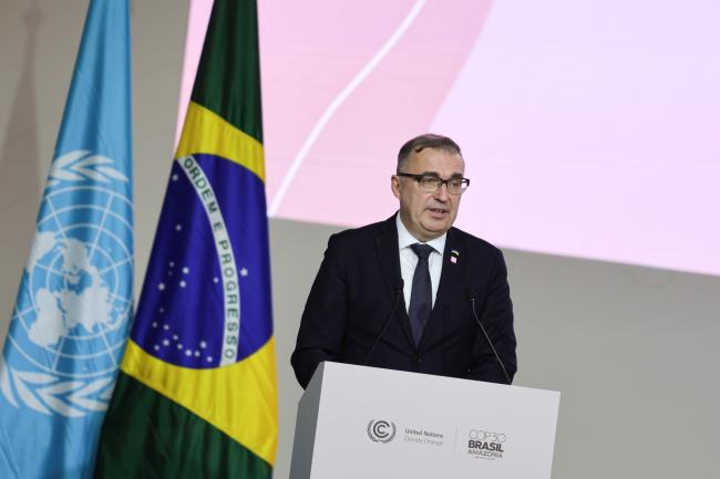 Andres Sutt, Minister of Energy and the Environment, Estonia