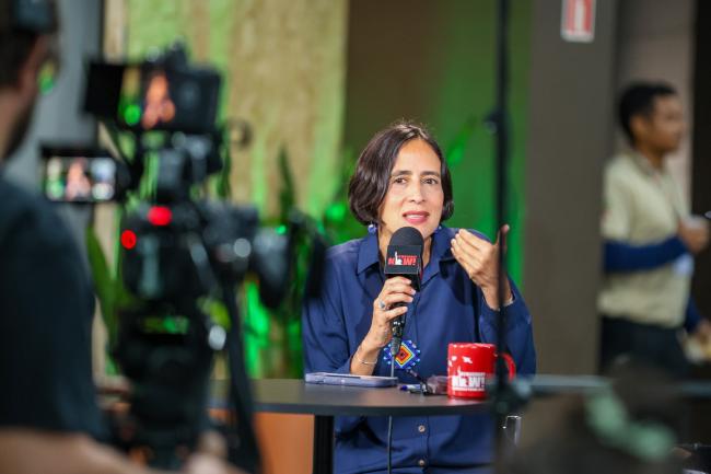 Susana Muhamad, former Minister of Environment and Sustainable Development, Colombia, and CBD COP 16 President