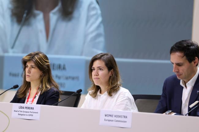Lídia Pereira, Head of the European Parliament delegation to COP 30