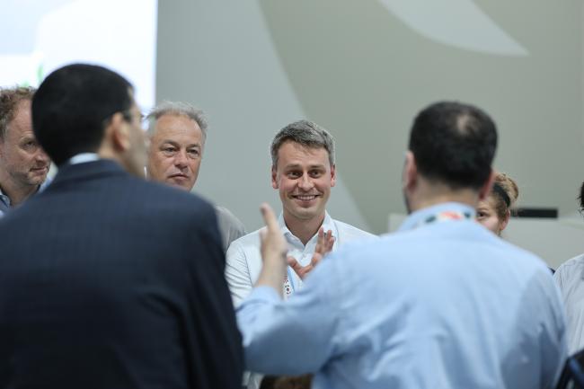 Martin Hession, EU, and Simon Fellermeyer, Switzerland