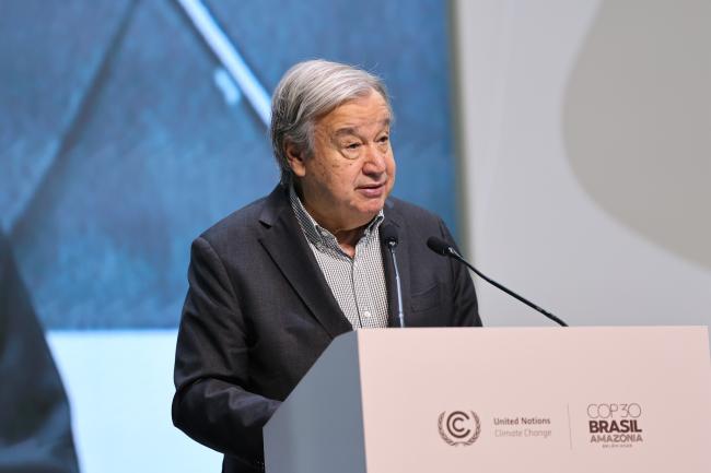 UN Secretary-General António Guterres