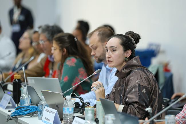 Victoria Buschman, Local Communities and Indigenous Peoples Platform (LCIPP) Facilitative Working Group Member