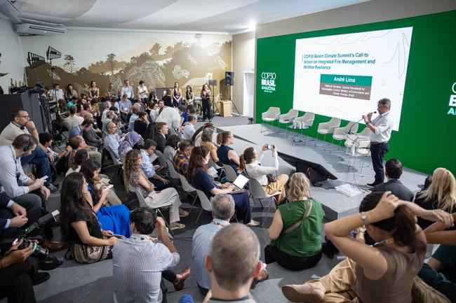 View of the room - Global Fire Hub - COP30 - 17Nov