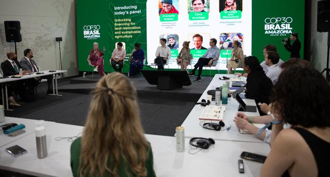 View of the room - Land Restoration - COP30 - 15Nov
