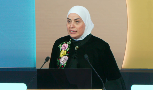 Wafaa Bani Mustafa, Minister for the Development, Jordan_2ndWSSD_5Nov2025_AndresC_Web