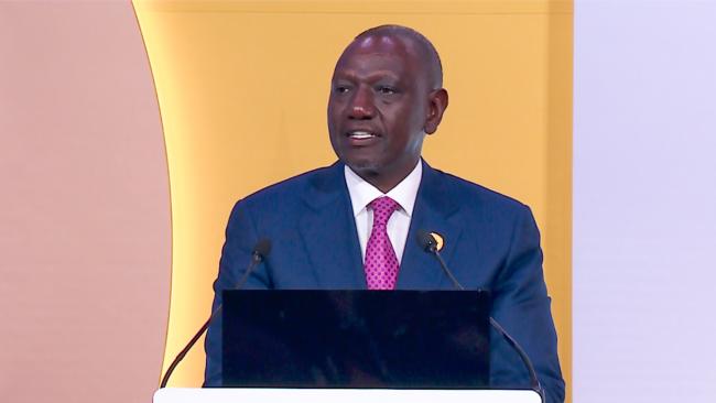 William Ruto,  President of Kenia