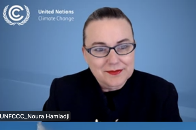 UNFCCC Deputy Executive Secretary Noura Hamladji - GEF70 - 16Dec