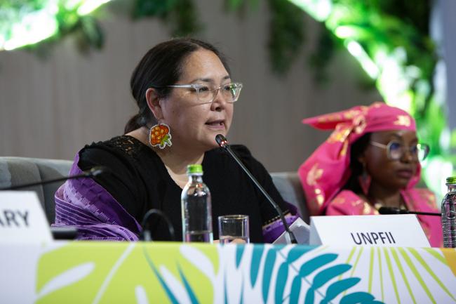 Aluki Kotierk, Chair of the United Nations Permanent Forum on Indigenous Issues -UNCCD-CRIC23-3Dec2025
