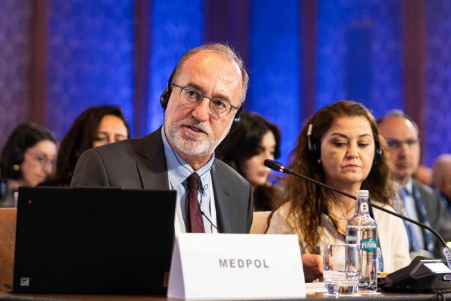 Atila Uras, The Programme for the Assessment and Control of Marine Pollution int he Mediterranean (MED POL), BARC_COP24_2dec2025-photo