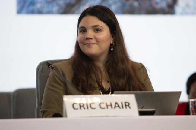 CRIC23 Chair Philippine Dutailly -UNCCD-CRIC23-4Dec2025