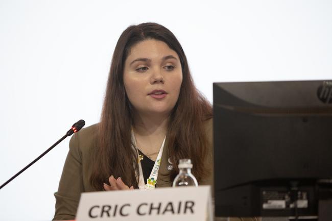 CRIC23 Chair Philippine Dutailly -UNCCD-CRIC23-2Dec2025