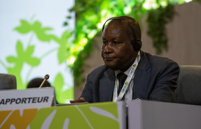 Charles Lange, CRIC Rapporteur -UNCCD-CRIC23-5Dec2025