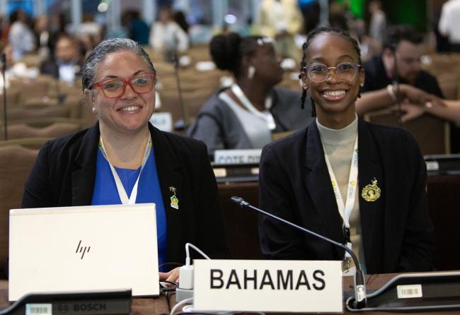 Delegates from Bahamas -UNCCD-CRIC23-5Dec2025
