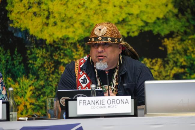 Frankie Orona, Indigenous Peoples and their Communities 