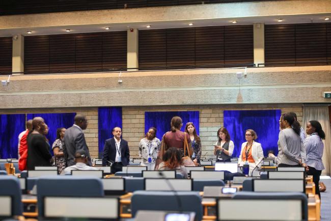 Meeting of UNEP members 