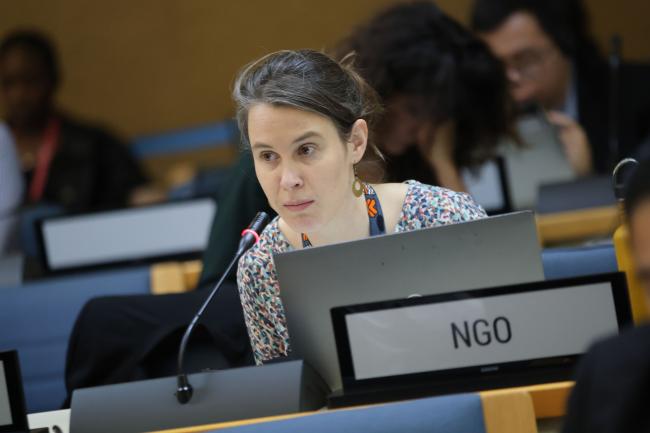Johanna Sydow, Non Governmental Organizations Major Group